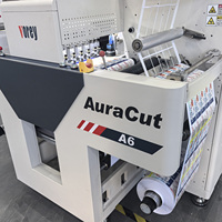 VOREY AuraCut A6 11 Mrters / Minute numérique étiquette Die Cutter automatique ajuster couteau profondeur autocollant numérique Machine de découpe