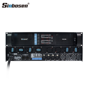 Amplificateurs de puissance audio-vidéo professionnels DS-20Q avec garantie de 3 ans, amplificateur de puissance de classe TD, 4 canaux, 2200 W - Product Image 4