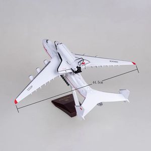 Modelo de Avión de Transporte An-225 Mriya a Escala 1:200 con Nave Espacial <span class=keywords><strong>Buran</strong></span>, Modelo de Exhibición de Escritorio Ruso AN-225 - Product Image 6