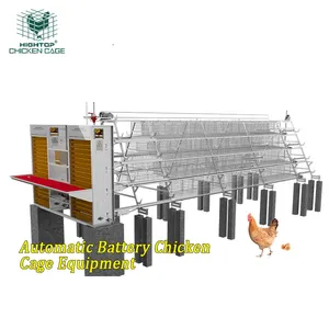 5 Tiers Battery Layer Automatic Chicken Layer Cage For Poultry Farming Professional Advanced Large scale Modern