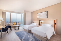 Ensemble de meubles de chambre à coucher en teck de style européen, lit California King, canapé, armoire de salle à manger pour hôtel de luxe haut de gamme