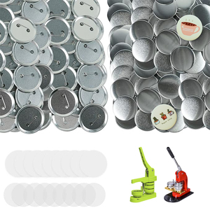 Blank Round Button <strong>Badge</strong> <strong>Making</strong> Supplies Bulk, 25mm-58mm DIY Magnetic <strong>Badge</strong> Accessories Tinplate Metal Parts for Crafts - Product Image 6