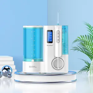 IPX7 Waterproof Dental Family Oral Irrigator Travel 600ml Tooth Clean Countertop Electric Water Flosser