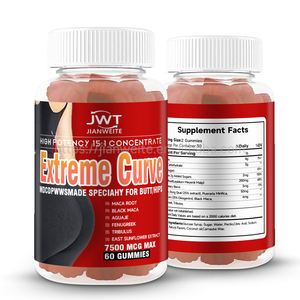 Gummies de Maca en gros OEM, complément alimentaire à base de plantes pour adultes, pour le rehaussement des hanches, l'amélioration des cuisses, l'amélioration de la densité osseuse des fesses et le soutien immunitaire - Product Image 3