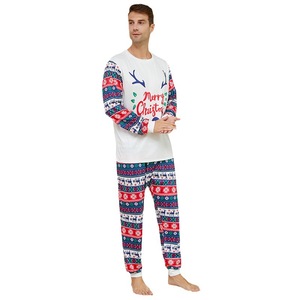 Pijamas Familiares a Juego para Adultos, Adolescentes, Niños y Bebés, Conjuntos Navideños Personalizados <span class=keywords><strong>de</strong></span> Invierno - Product Image 4