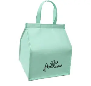 Sac <span class=keywords><strong>isotherme</strong></span> promotionnel en PP non tissé, durable et tendance, pour gâteaux et aliments, vente en gros - Product Image 5