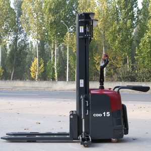 Apilador Eléctrico Portátil de Doble Nivel Económico, Nuevo Modelo <span class=keywords><strong>2026</strong></span>, Montacargas Autopropulsado de 1.5 Toneladas - Product Image 4