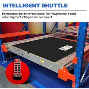 Heavy Duty Automatic <strong>Mobile</strong> Radio Shuttle <strong>Racking</strong> <strong>System</strong> for Storage Shelves - Product Image 4