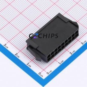 WAFER-MX3.0-18PJK-MB Housing (Wire-to-Board / Wire-to-Wire) P=3.03mm Connector 2x9P 3.03mm Micro-Fit (MX 3.0) 3.03mm - Product Image 2