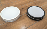 Plafonniers LED modernes étanches IP54 avec interrupteur DIP, montage en saillie, pour balcon, couloir, cuisine, température de couleur réglable