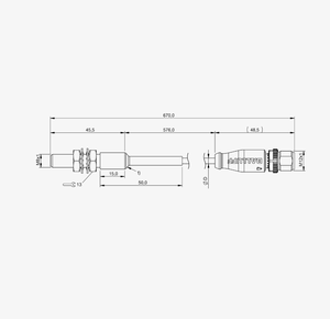 Sensor de Proximidad Inductivo B-ALLUFF BES 516-146-EO-X-PU-F017 (BES032U) Nuevo y Original en Stock - Product Image 3