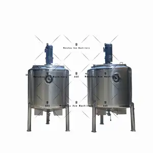 100L 300L 500L 1000L Cocoa Butter Heating Tank Melting Liquid Chocolate Continuous Chocolate Stirring Tempering Tank For Sale