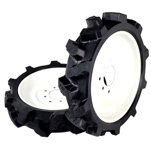 Pneu en caoutchouc massif 14*5.00-9 pour mini-tracteur agricole, motoculteur, 5.00-16, 6.00-12, 6.00-16, 7.00-8, 7.00-12, usage agricole - Product Image 1