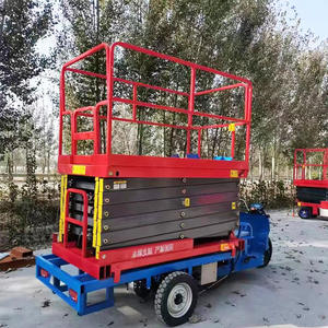 Sepeda roda tiga Platform kerja pengangkat listrik seluler nyaman untuk toko bahan bangunan - Product Image 6