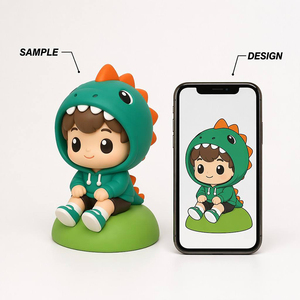 Fabricant de figurines en plastique 3D personnalisées OEM ODM Figurine en PVC de dessin animé Figurine de personnage en plastique personnalisée - Product Image 1