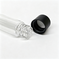 Tube en PET transparent de 22*120 mm résistant aux enfants pour l'emballage de pilules, avec couvercle à vis CR