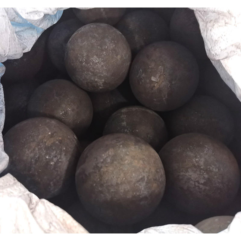 factory cast iron ball silicon manganese balls 130mm forged