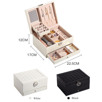 Boîtes d'emballage pour bijoux en cuir PU OMT Wholesale pour bagues, bracelets, colliers, boucles d'oreilles - Emballage cadeau avec logo personnalisé