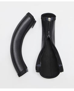 Housse confortable en cuir PU à fermeture éclair pour poussette <span class=keywords><strong>de</strong></span> bébé mains courantes nettoyage facile pare-chocs accessoires <span class=keywords><strong>de</strong></span> siège <span class=keywords><strong>de</strong></span> voiture - Product Image 2