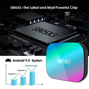 Boîtier décodeur Amlogic S905X3 HK1BOX 8K Android 9.0 4 Go 128 Go avec prise en charge du Wi-Fi double bande 2,4 G et BT4.0, Smart TV BOX - Product Image 3