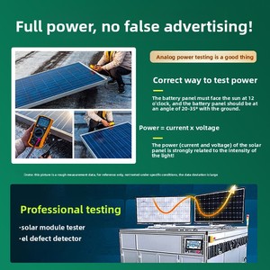 <span class=keywords><strong>Panneau</strong></span> <span class=keywords><strong>solaire</strong></span> photovoltaïque monocristallin 550W en stock, construction double vitrage, installation sur toiture, hors réseau - Product Image 3
