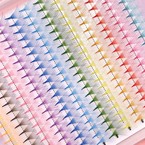 <span class=keywords><strong>Mini</strong></span> ventilateurs de cils préfabriqués pour extension de cils Marque privée 3D 4D 5D <span class=keywords><strong>CD</strong></span> Curl Ventilateurs de cils préfabriqués Personnaliser - Product Image 5