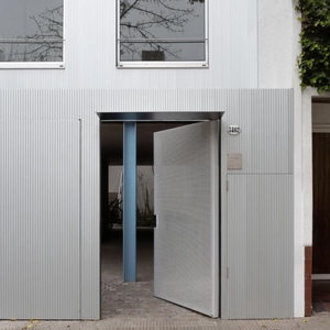 Échantillon gratuit de panneau ondulé profilé en aluminium anodisé, couleur personnalisée, revêtement décoratif en aluminium pour façade extérieure - Product Image 2