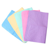 Serviette de lavage de qualité en gros nettoyage séchage microfibre Pva serviette en tissu chamois naturel chiffon en peau de daim super absorbant