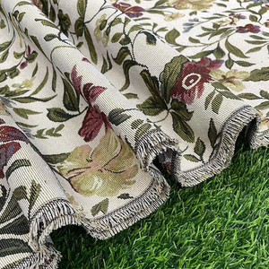 Tapeçaria floral Tecido estofos para sofá cobertor ou sofá capa personalizado "tecido jacquard para vestuário" - Product Image 5