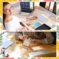 Notes adhésives parfumées magnétiques longues et créatives personnalisables – Couleurs et formes sur mesure, images personnalisables, style bloc-notes