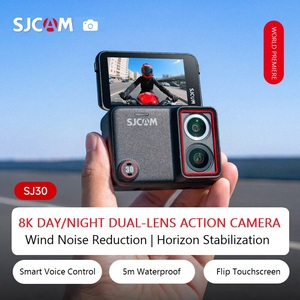 กล้องแอคชั่นสำหรับปั่นจักรยานแบบเลนส์คู่ 8K, ระบบป้องกันภาพสั่นไหว EIS, กันกระแทก กันน้ำ สำหรับมอเตอร์ไซค์และกีฬาออฟโรด - Product Image 5
