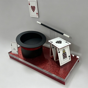 Expositor Acrílico con Temática <span class=keywords><strong>de</strong></span> Magos, Estante <span class=keywords><strong>de</strong></span> Exhibición para Cartas <span class=keywords><strong>de</strong></span> Póker, Sombreros <span class=keywords><strong>de</strong></span> Magia y Cosméticos para Tiendas Minoristas - Product Image 5