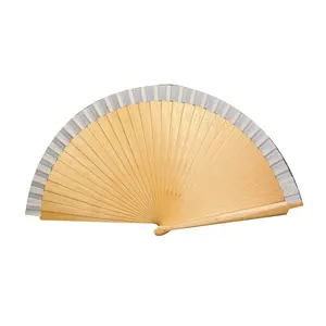 Les matériaux respectueux <span class=keywords><strong>de</strong></span> l'environnement prennent en charge <span class=keywords><strong>la</strong></span> peinture personnalisée et l'artisanat <span class=keywords><strong>de</strong></span> <span class=keywords><strong>décoration</strong></span> intérieure Éventails en bois naturel - Product Image 1