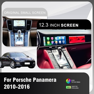 เครื่องเล่นมัลติมีเดีย NaviHua ระบบแอนดรอยด์ จอคู่ รองรับ Carplay พร้อมระบบนำทาง GPS สำหรับรถยนต์ Porsche Panamera ปี 2011-2016 - Product Image 2