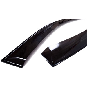 Déflecteurs de vitre de voiture, 4 pièces, faces en acrylique noir, pour VW <span class=keywords><strong>GOLF</strong></span> MK5 2004-2009, pare-choc <span class=keywords><strong>5</strong></span> portes, JDMotorsport88 - Product Image 5