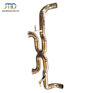 JTLD-sistema de escape para Audi <span class=keywords><strong>R8</strong></span> <span class=keywords><strong>Spyder</strong></span> 5,2, tubo recto valvetronic de titanio, catback, gran oferta, nuevo diseño - Product Image 4