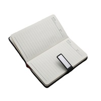 2025 nouveauté 4 en 1 hommes en cuir cadeau ensemble portefeuille porte-clés stylo cahier mariage et promotionnel agenda boîte