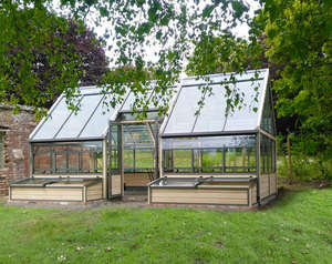 Portable Green House Backyard Polycarbonate Growing Shelter <span class=keywords><strong>Kit</strong></span> de tente de jardinage extérieur <span class=keywords><strong>en</strong></span> aluminium - Product Image 1