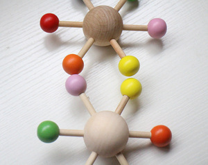 ของเล่นไม้สำหรับการศึกษาชั้นนำที่หมุนด้วยแสงแดดบรรเทาความเครียดบนโต๊ะแสนสนุก - Product Image 5