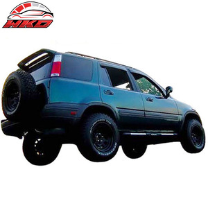 สำหรับ Honda CRV CR-V ปี 97-01 ชุดบังแดดอะคริลิค 4 ชิ้น ป้องกันฝนและแสงแดด ติดตั้งแบบเทป สำหรับขอบประตูรถยนต์ - Product Image 2
