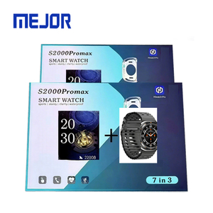 S1000 không dây đồng hồ cộng với phụ nữ series10 Smartwatch Quà Tặng thiết lập S2000 Pro Max thông minh đồng hồ 7in1 dây đeo - Product Image 3