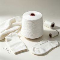 Off-White 32S Ring-Spun 100% Polyester Yarn