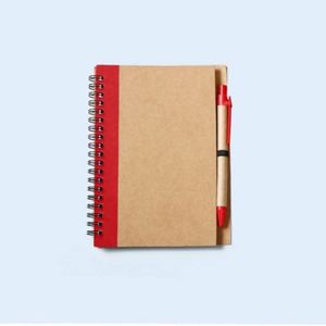 Carnet publicitaire à spirale avec logo imprimé, bloc-notes avec stylo, nouveau bloc-notes adhésif, cadeau d'exposition, couverture en PP/PVC - Product Image 6