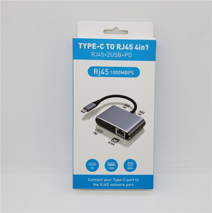 4 en 1 <span class=keywords><strong>USB</strong></span> tipo <span class=keywords><strong>C</strong></span> a Rj45 Gigabit <span class=keywords><strong>Ethernet</strong></span> Lan 1000Mbps tarjeta de red con cable PD 100W tipo <span class=keywords><strong>C</strong></span> <span class=keywords><strong>USB</strong></span> 3,0 <span class=keywords><strong>HUB</strong></span> convertidor de estación de acoplamiento - Product Image 6