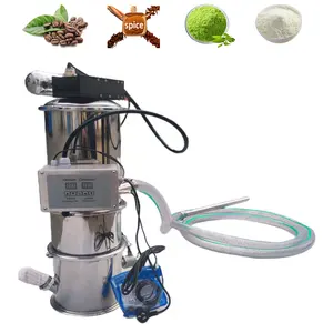 DZJX Raw Coffee Beans Twin Continuous Vacuum Conveyor Plastic Granules Qvc Vacuum-Conveyor Feeding Feeder Suction Machine