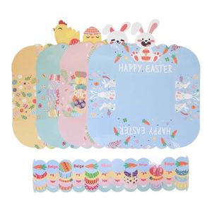 กล่องกระดาษไข่อีสเตอร์แบบทำมือสำหรับเด็กๆพิมพ์ลายแสตมป์ขนมและอาหารของตกแต่งงานปาร์ตี้ตะกร้าของขวัญพร้อมที่จับสำหรับโอกาสในช่วงเทศกาล - Product Image 3