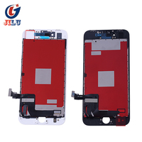Layar Sentuh Digitizer Perakitan Pengganti Suku Cadang Asli AAA Foxconn OEM untuk Perbaikan Kaca iPhone 8 LCD Putih Hitam