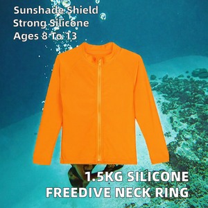 1.5kg Silicone Freedive Neck Ring Rubber Coated <b>Weight</b> <b>Belt</b> Swim <b>Dive</b> Accessory for Underwater Training - Product Image 2