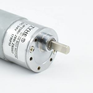 Tyhe 속도 조절 가능한 미니 33mm 12v 24v 저속 1000 RPM 1100 RPM 저속 토크 0.5nm 5kg 10kg 1nm DC 기어 모터 - Product Image 2