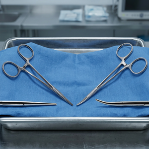 Ensemble de pinces hémostatiques droites et courbées, pinces chirurgicales, instrument manuel d'hémostase - Product Image 3